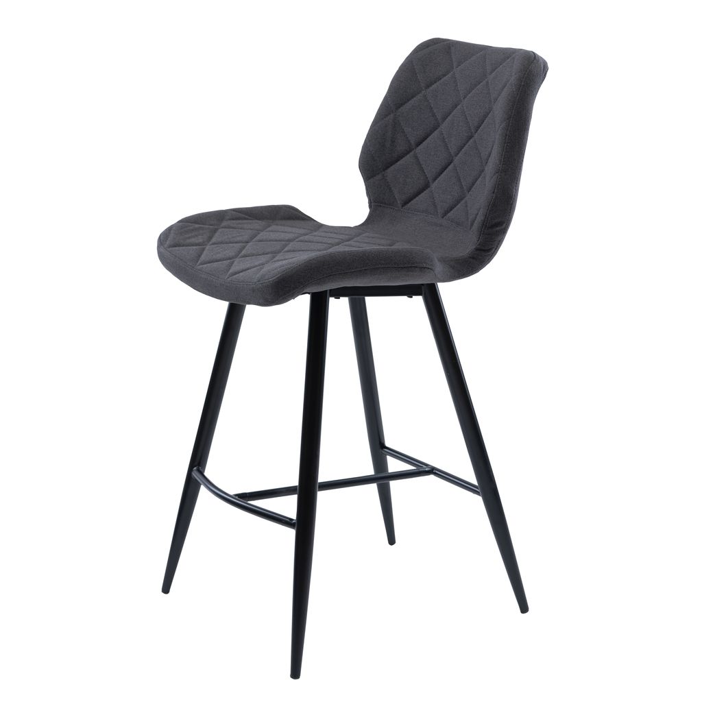 Diamond полубарный стул серый графит Concepto
