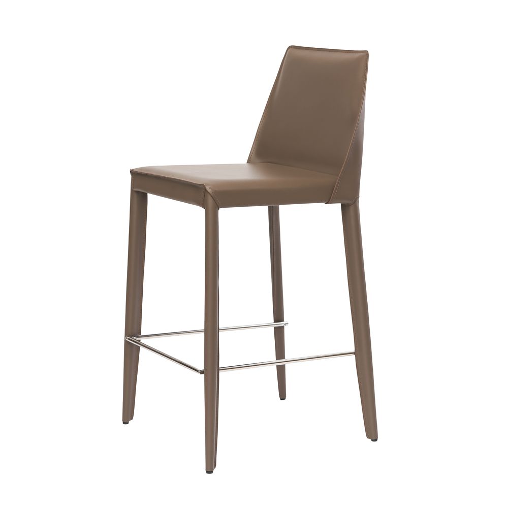 Marco полубарный стул серо-коричневый Concepto