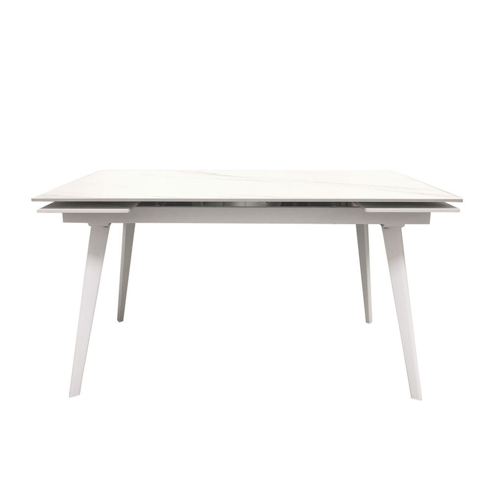 Hugo Carrara White стол раскладной керамика 140-200 см Concepto