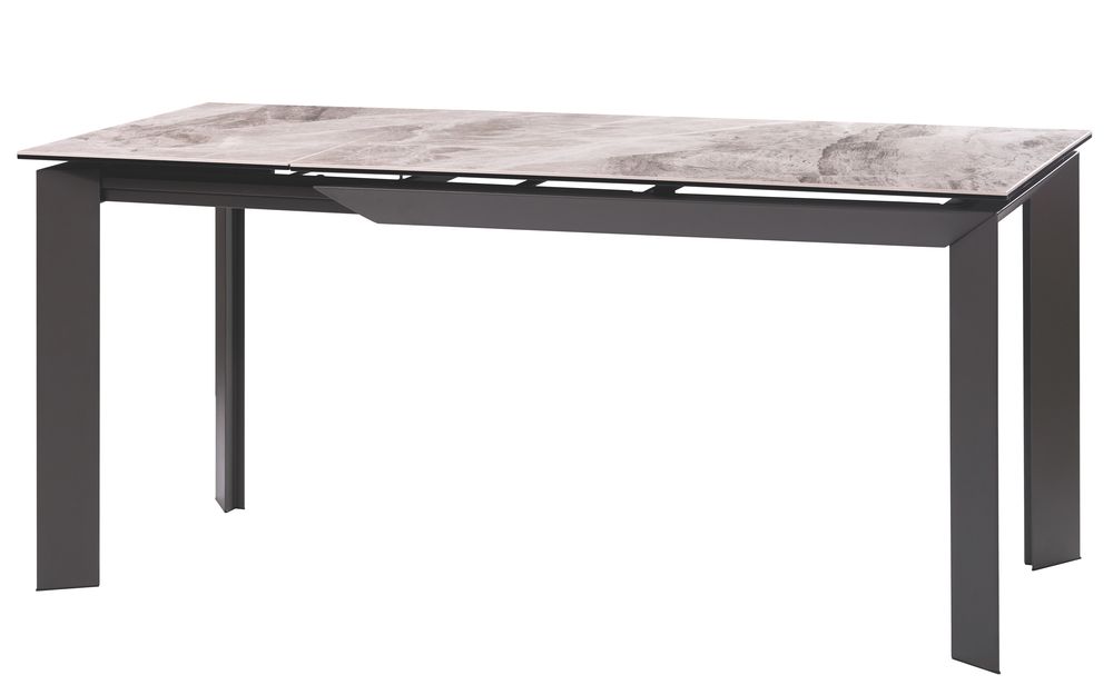 Vermont Light Grey стол керамический 120-170 см Concepto