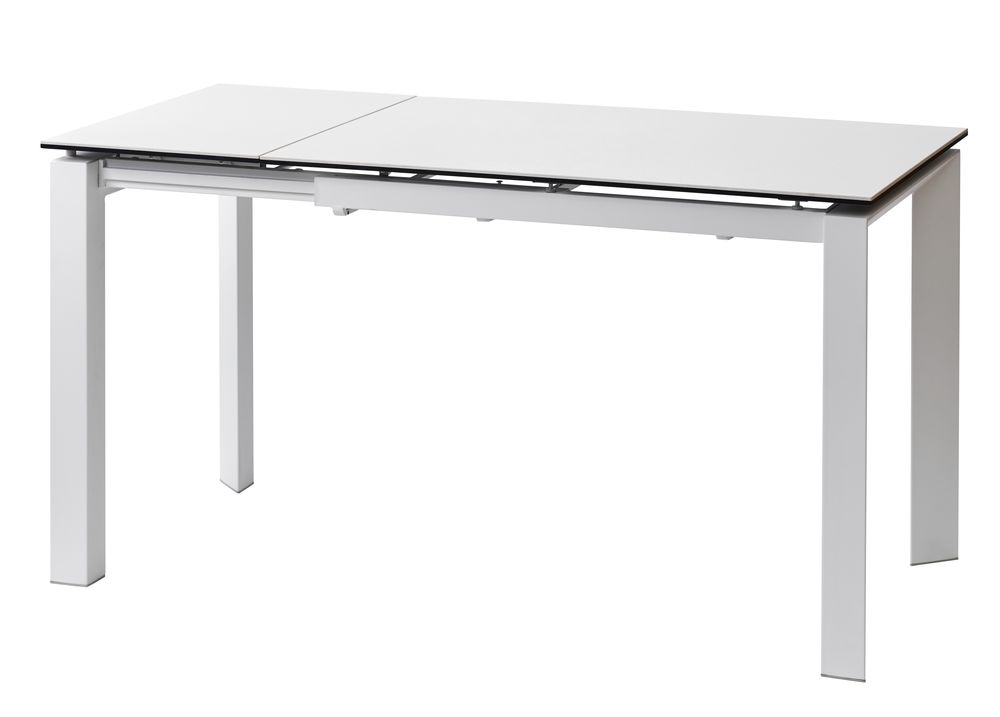 Bright Pure White стол керамический 102-142 см Concepto