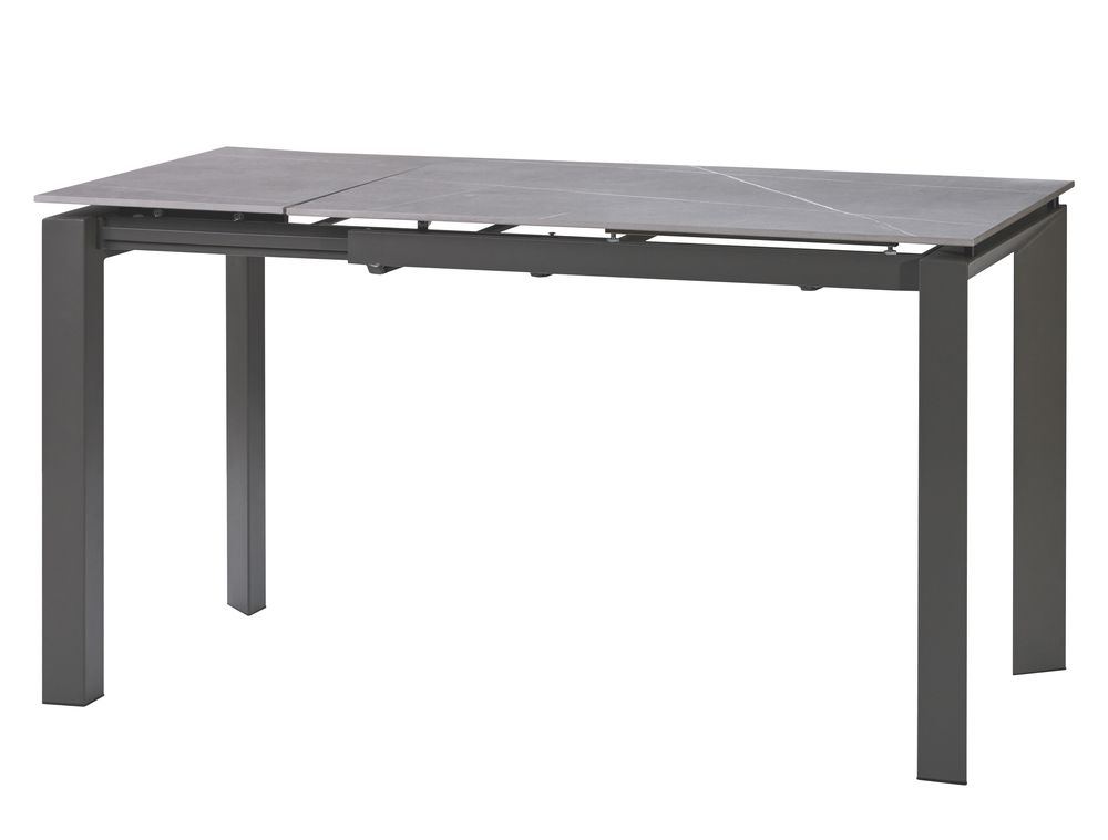 Bright Grey Marble стол керамический 102-142 см Concepto