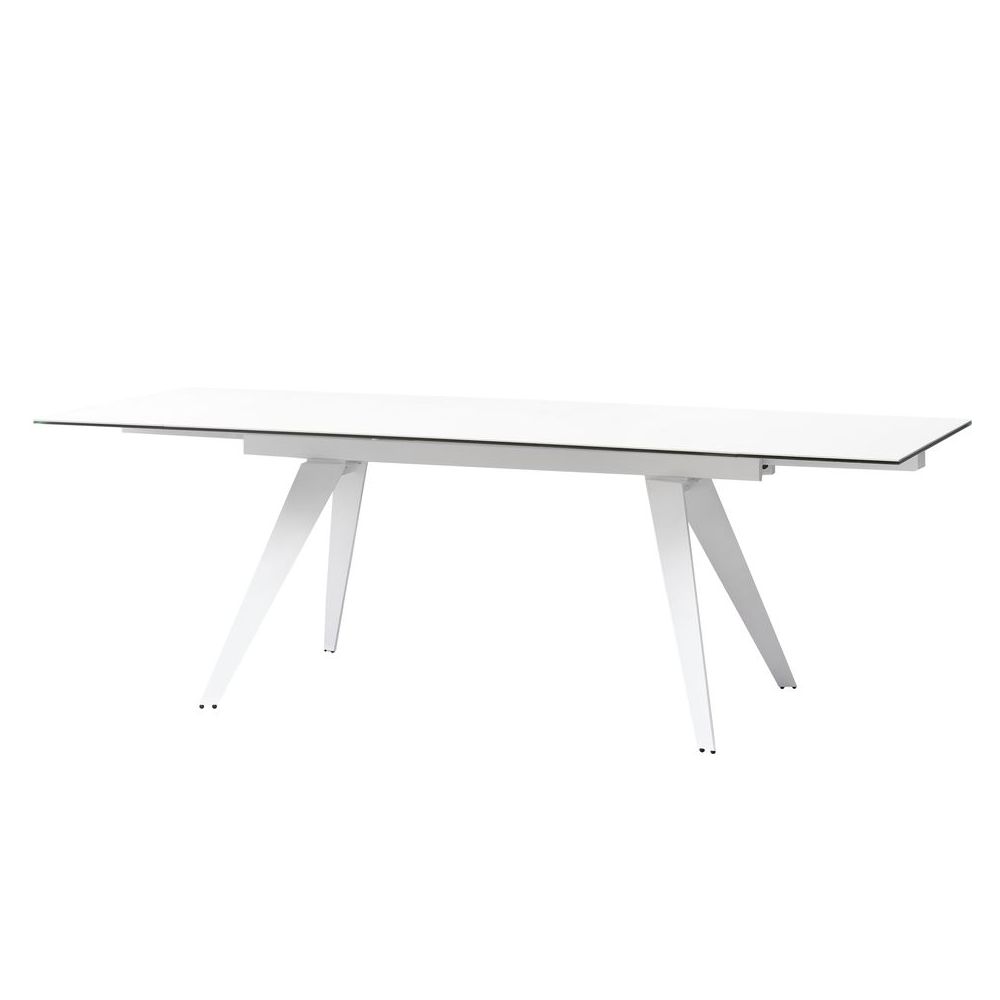 Keen Jalam White стол раскладной керамика 160-240 см Concepto
