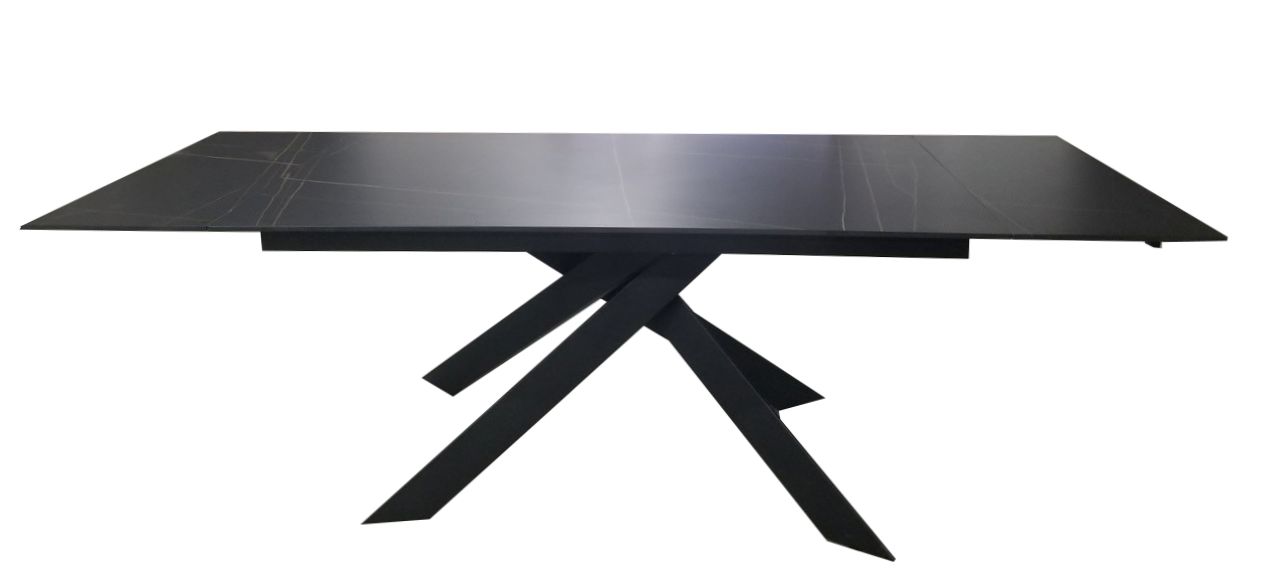 Gracio Lofty Black стол раскладной керамика 160-240 см