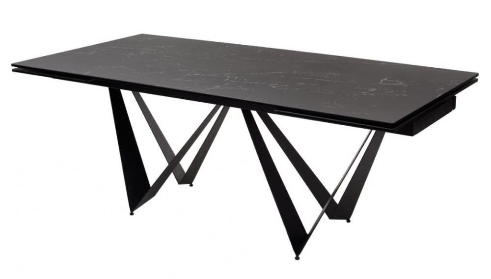 Fjord Black Marble стол раскладной керамика 200-300 см Concepto