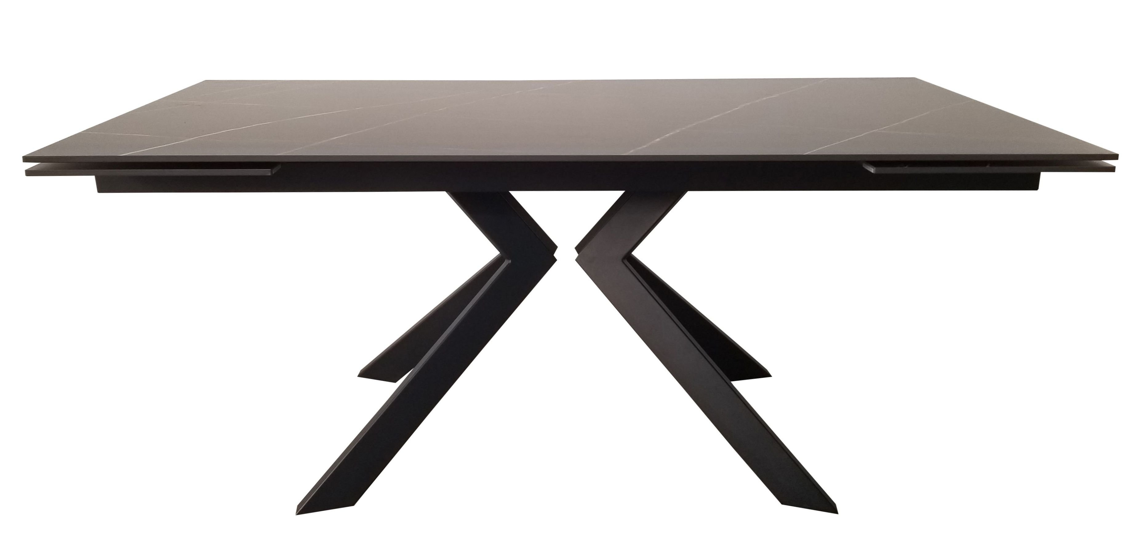 Swank Lofty Black стол обеденный керамика 180-260 см Concepto