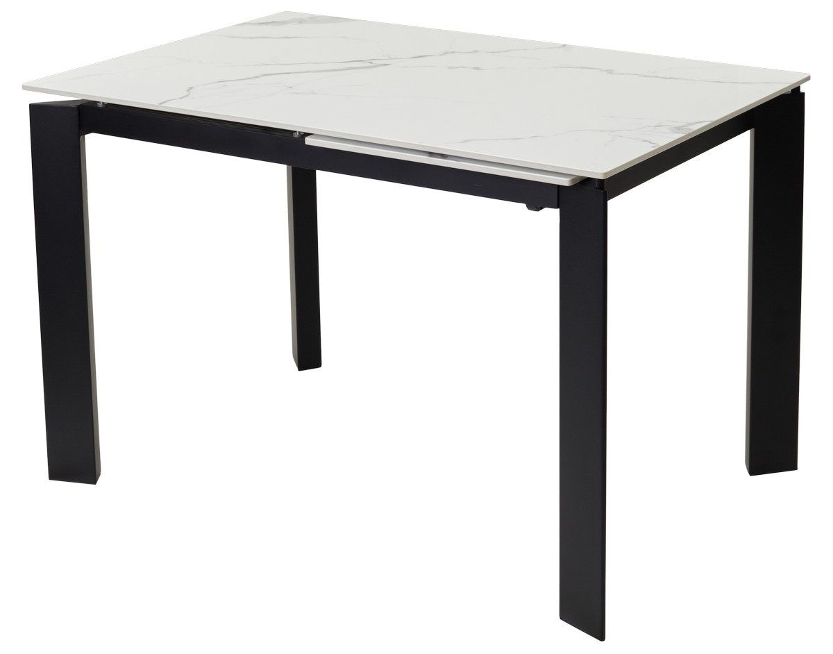 Vermont Staturario/black стол керамический 120-170 см Concepto