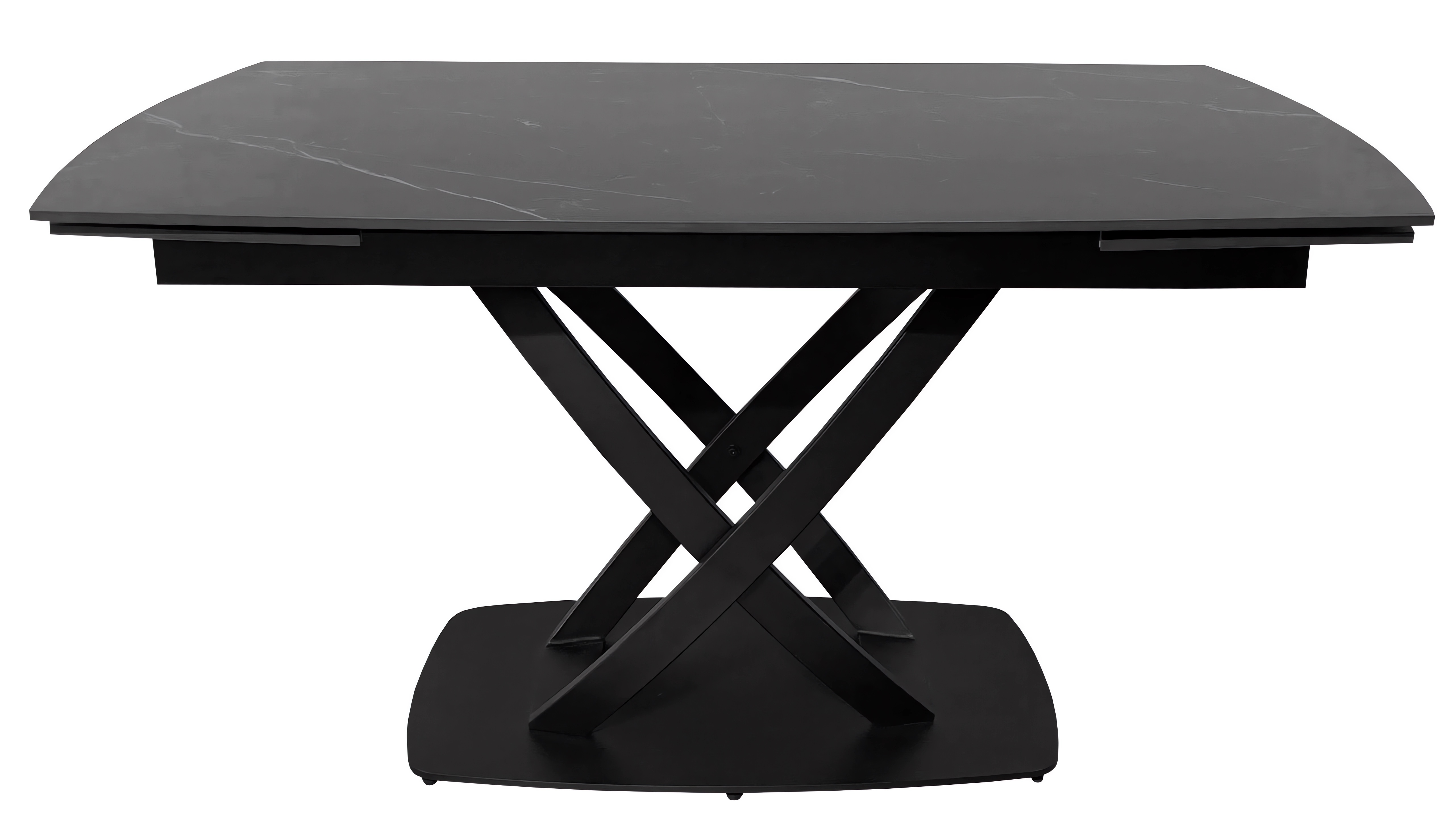 Infinity Black Marble стол раскладной керамика 140-200 см Concepto