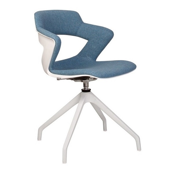 Крісло поворотне ZENITH plast plus white 4S