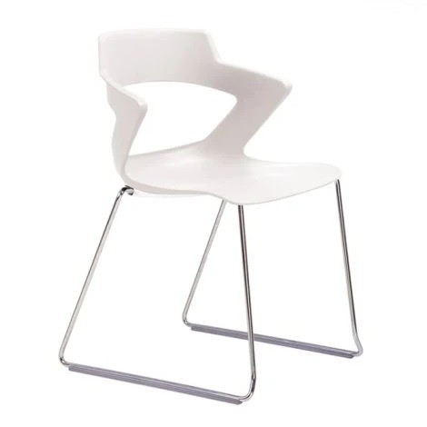 Крісло для кафе ZENITH plast white CFS