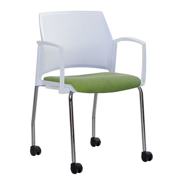 Cтілець Ревінд ARM Plast Plus Combi White RMH (Box-2)