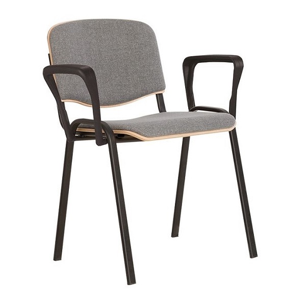 Стілець Ісо Wood Plus ARM Black